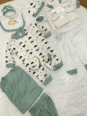 Ensemble Naissance Bébé – 8 Pièces